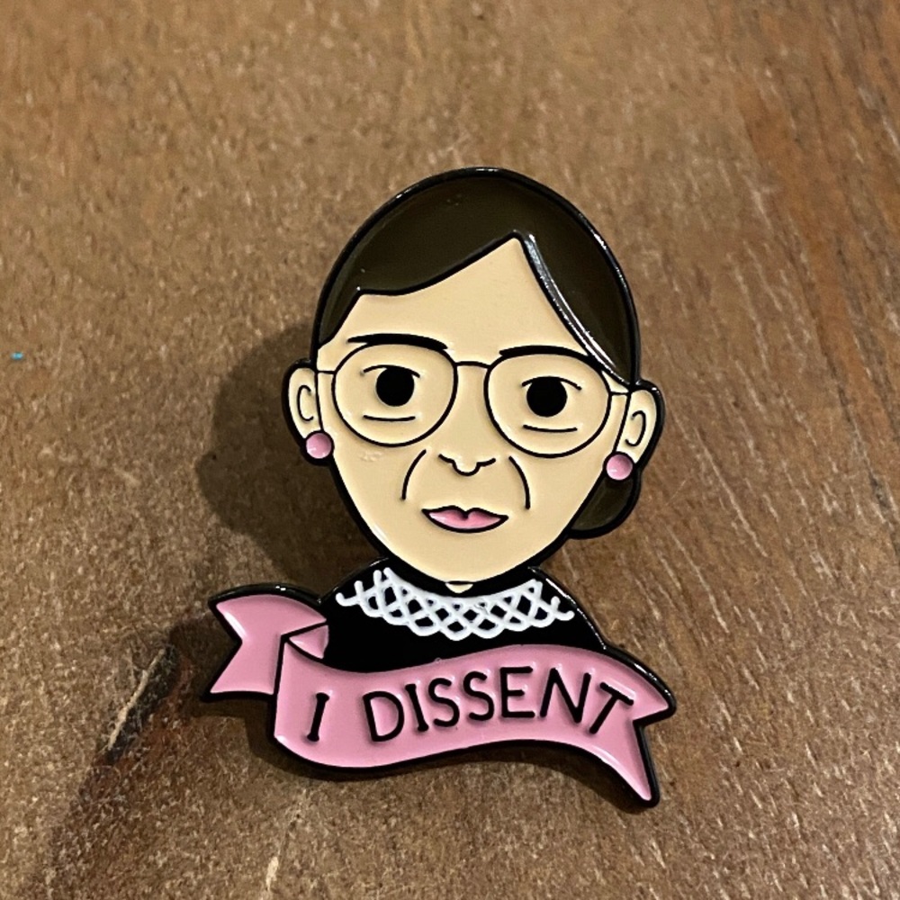 I dissent RBG pin